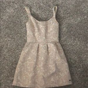 Abercrombie & Fitch Gold and Cream Dress